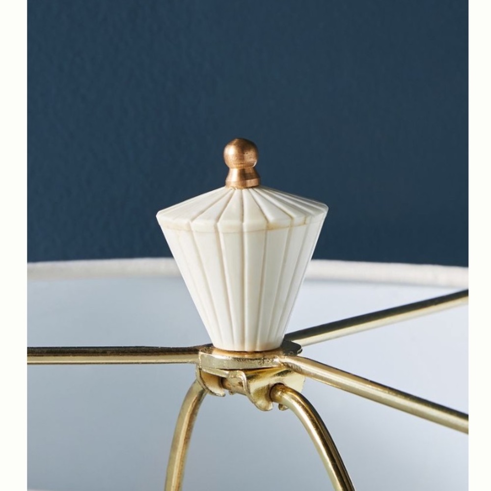 Anthropologie Ainsley Bone Finial NWT